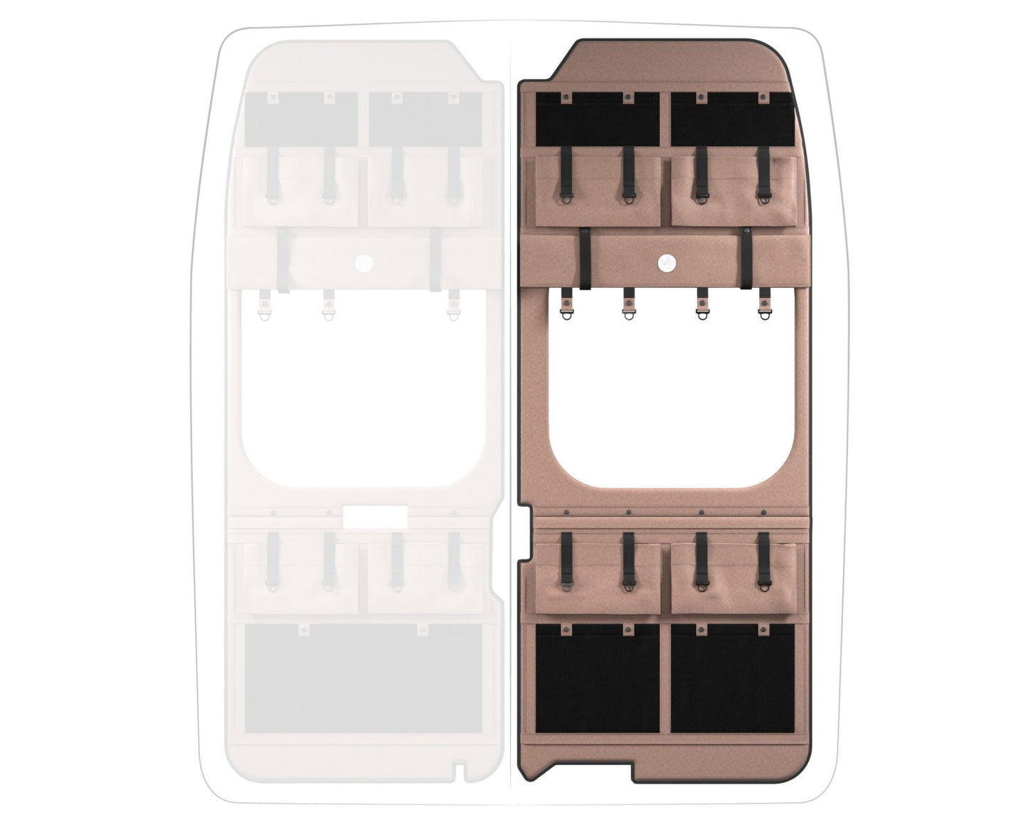 Moon Organizer Citroen Jumper II / Fiat Ducato III / Opel Movano III / RAM ProMaster / Peugeot Boxer II / Toyota ProAce Max