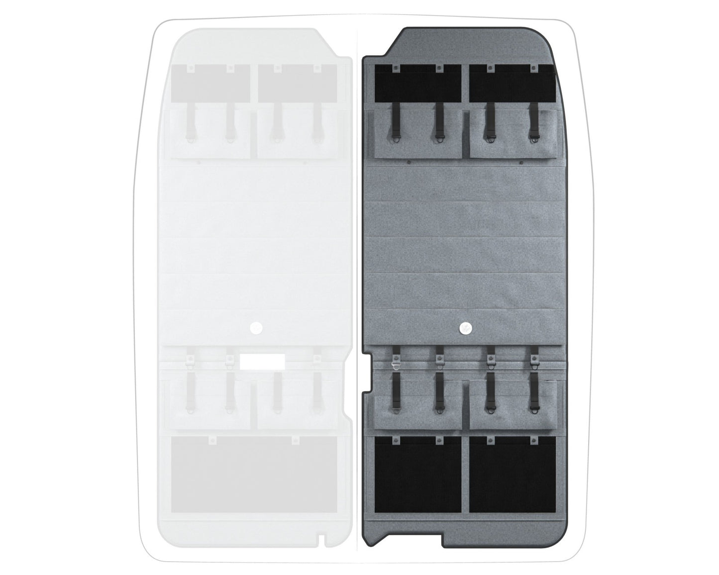 Moon Organizer Citroen Jumper II / Fiat Ducato III / Opel Movano III / RAM ProMaster / Peugeot Boxer II / Toyota ProAce Max