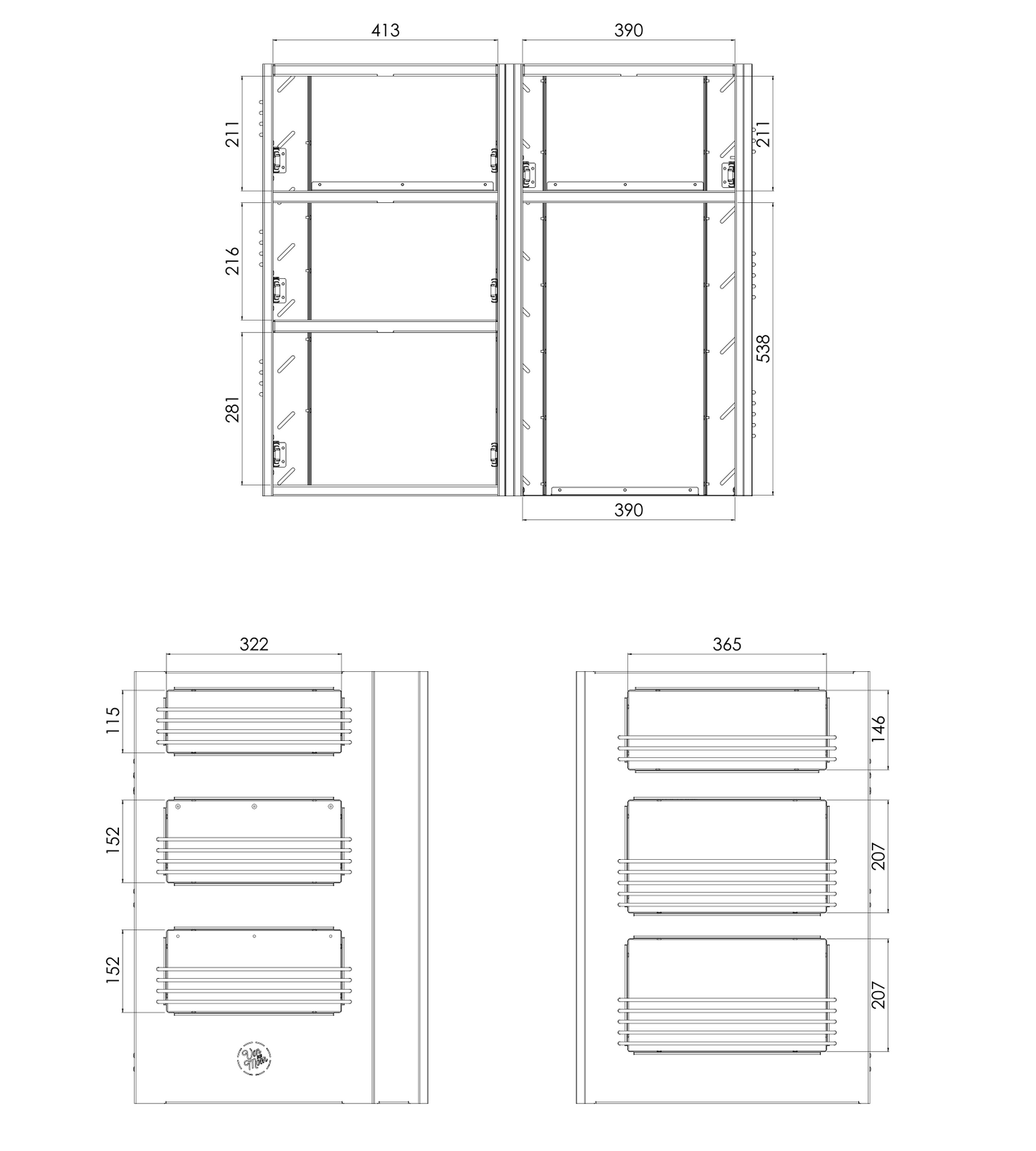 Moon Kitchen Solid Model 32