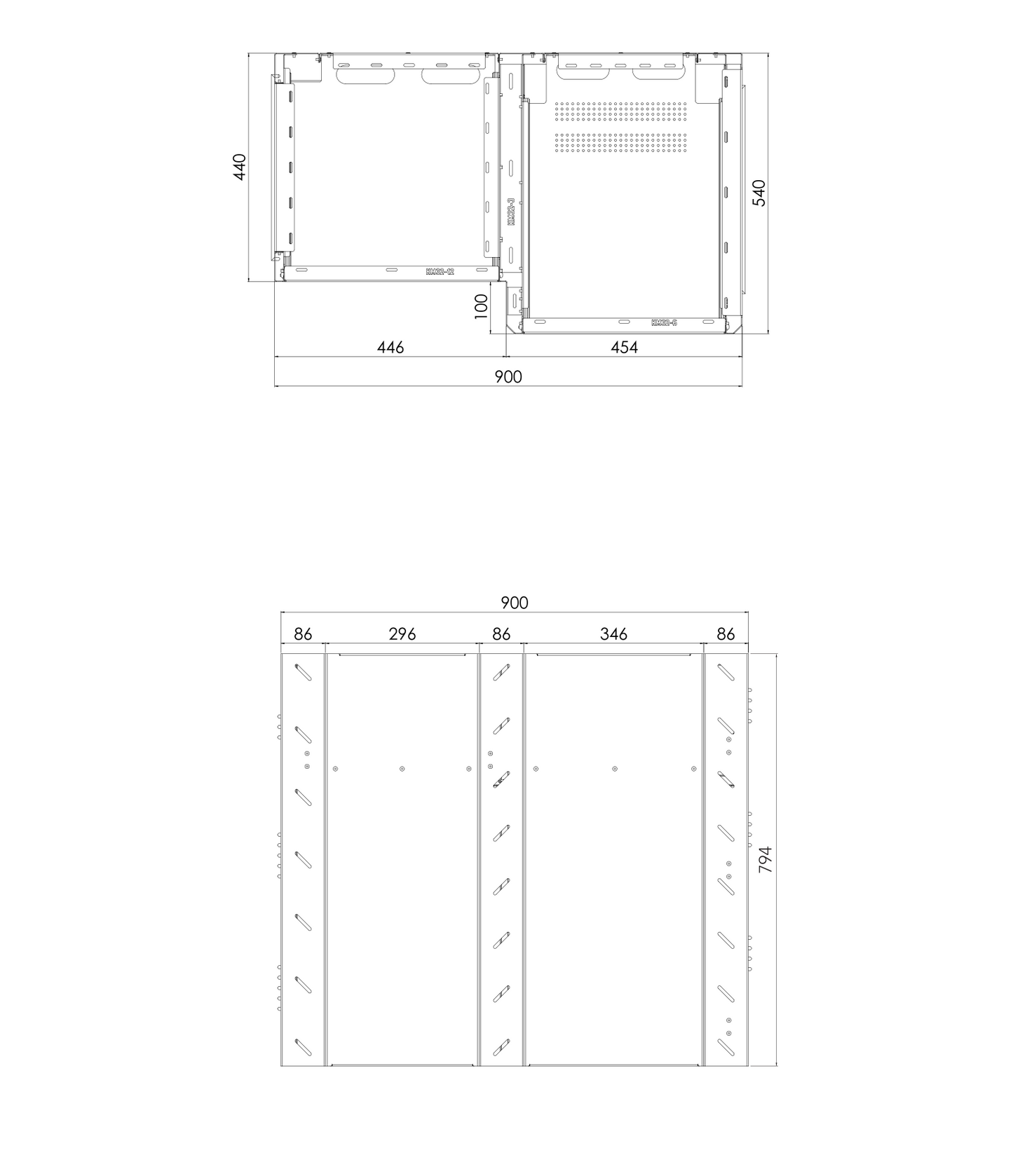 Moon Kitchen Solid Model 32