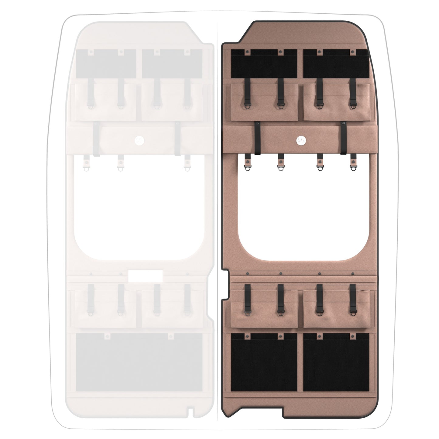 Moon Organizer Citroen Jumper II / Fiat Ducato III / Opel Movano III / RAM ProMaster / Peugeot Boxer II / Toyota ProAce Max