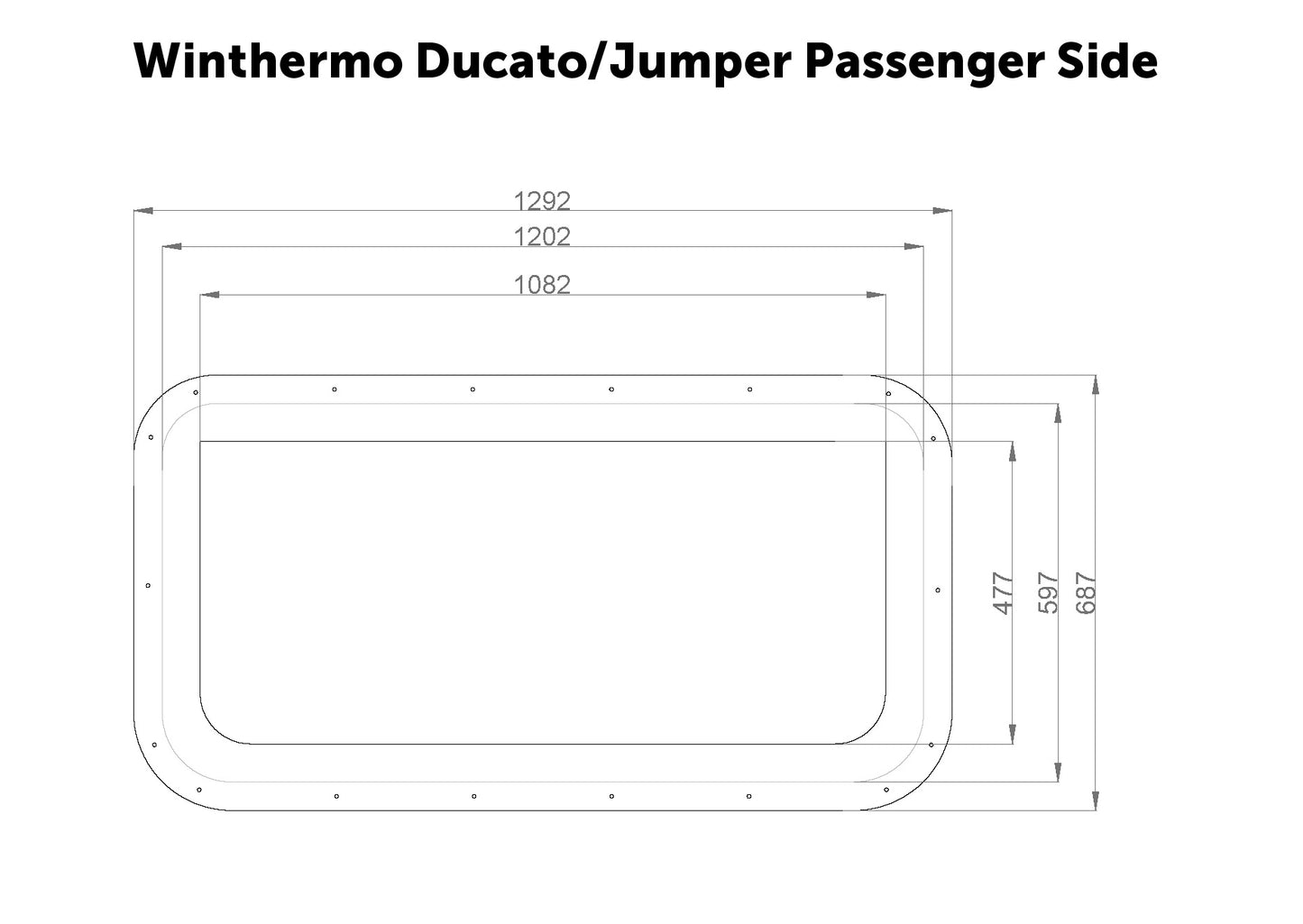 WinThermo Ducato / Jumper – førerside